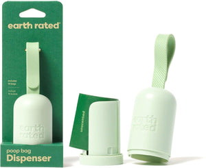 Earth Rated Distributeur de sacs à déjections pour laisse 2.0 avec rouleau simple, non parfumé