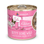 Cats in the Kitchen Kitty Gone Wild Wild Salmon Recipe Au Jus Wet Cat Food Can