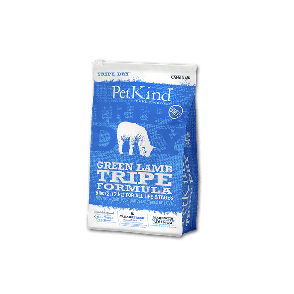 PetKind Tripe Dry Green Lamb Tripe Formula Grain-Free Dry Dog Food