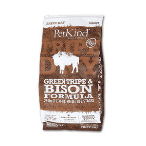 PetKind Tripe Dry Green Tripe & Bison Formula Grain-Free Dry Dog Food