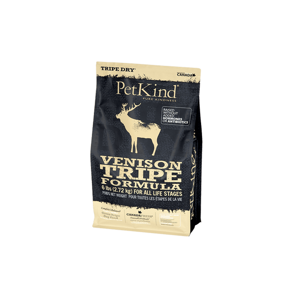 Nourriture sèche pour chiens PetKind Tripe Dry Venison Tripe Formula