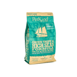 PetKind Green Tripe & High Seas Formula Dry Cat Food, 4-lb|1.8-Kg