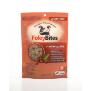 FoleyBites Canneberge et Chia Friandises sans céréales pour chiens, 400-gm