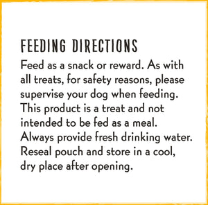 Charlee Bear Natural Bear Crunch Turkey, Sweet Potato & Cranberry Grain-Free Dog Treats, 8-oz