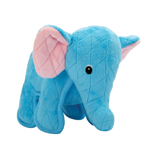 Zeus Safari Jouet pour chien Éléphant Bleu