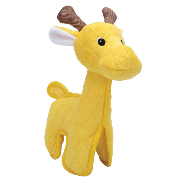 Zeus Safari Jouet pour chien Girafe Jaune