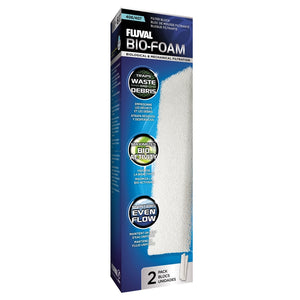 Fluval 306/406, 307/407 Bio-Foam Filter Block for Aquariums, 2-pk