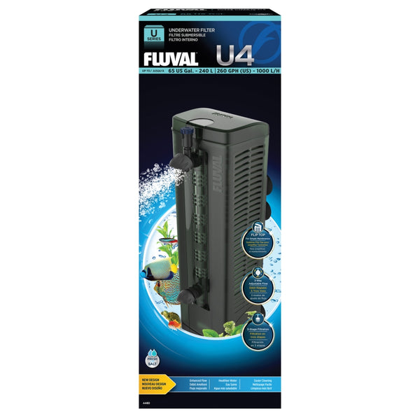Fluval U4 Underwater Filter for Aquariums up to 65 Gal.