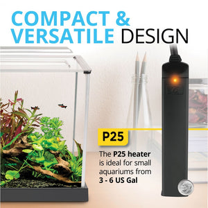 Fluval P25 Pre-Set Heater, 25 Watt