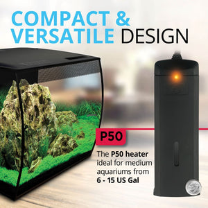 Fluval P50 Pre-Set Heater, 50 Watt