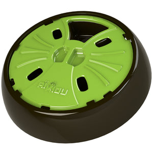 Aikiou Junior Gamelle mangeoire lente pour chiens, Verte