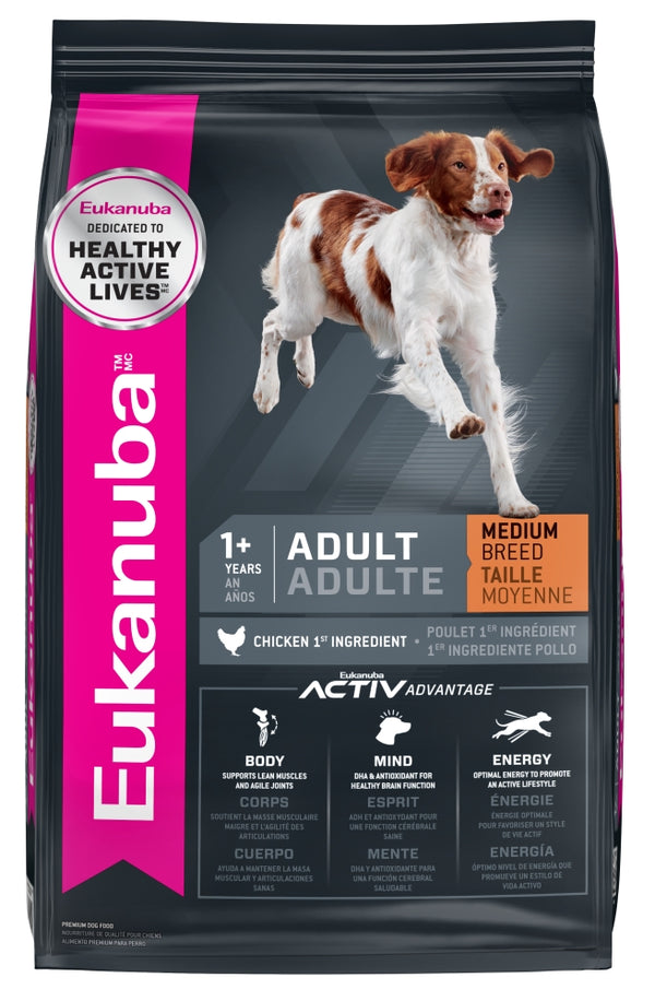 Eukanuba Adult Medium Breed Chicken 1st Ingredient Dry Dog Food
