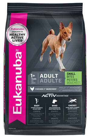 Eukanuba Adult Small Bites Chicken 1st Ingredient Dry Dog Food