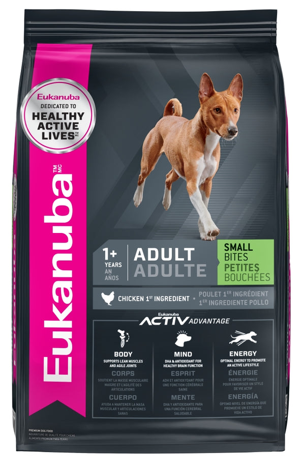 Eukanuba Adult Small Bites Chicken 1st Ingredient Dry Dog Food