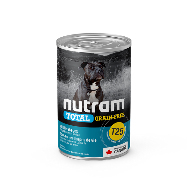 Nutram Total T25 Trout & Salmon Grain-Free All Life Stages Wet Dog Food