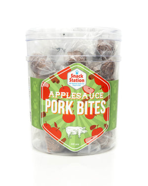 This & That Snack Station Applesauce Pork Bites Dog Treats