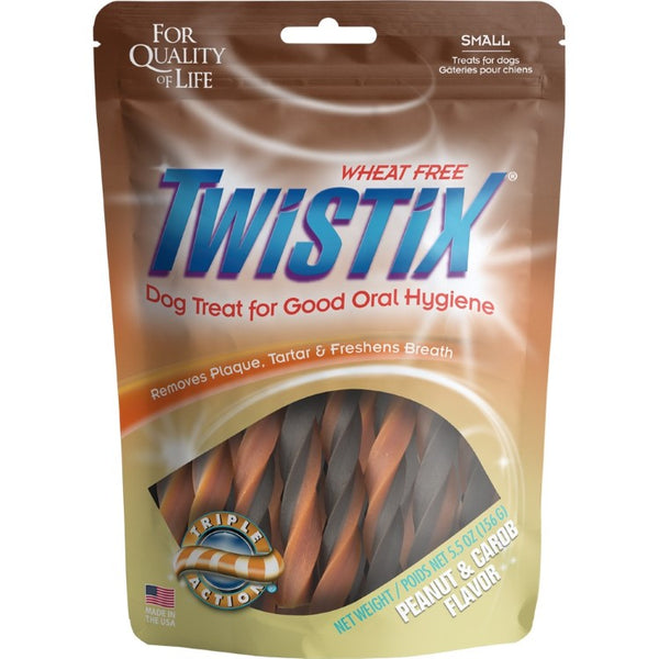 N-Bone Twistix Friandises pour chiens saveur Arachide et Caroube