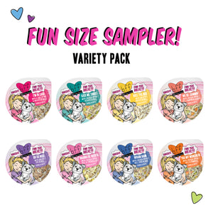 BFF Fun Size Meals Pack varié découverte Fun Size de repas humides pour chien (CA), 2,75 oz, paquet de 8