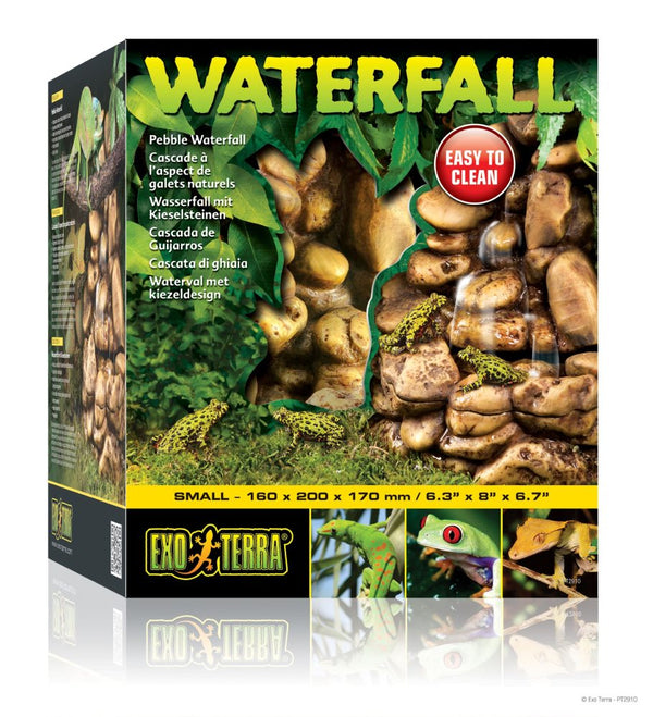 Exo Terra Natural Pebble Waterfall for Terrariums