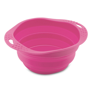 Beco Travel Pet Bowl, Pink