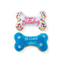 Pet Shop by Fringe Studio Bone Cookies Plush Squeaker Dog Toy, Set of 2