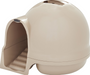 Booda Dome Cleanstep Bac à litière, Titane