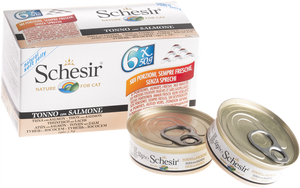 Schesir Tuna & Salmon Wet Cat Food Can