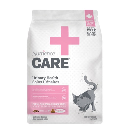 Nutrience Care Santé urinaire Poulet et canneberges Nourriture sèche pour chats