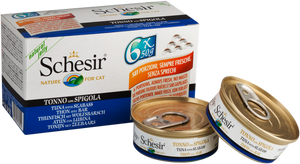Schesir Tuna & Seabass Wet Cat Food Can