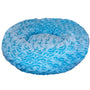 Catit Rosebud Donut Pet Bed, Blue