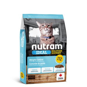 Nutram Ideal I12 Solution Support Weight Control Cat Food
