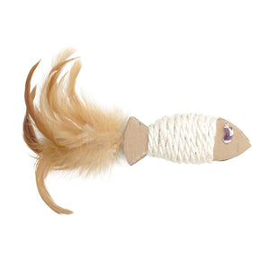Catit Eco Terra Sisal Fish Cat Toy