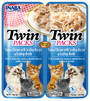 INABA Twin Packs Tuna & Chicken with Scallop in Scallop Broth Side Dish for Cats