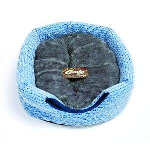 CUMFY Lit & Grotte 2 en 1, Bleu