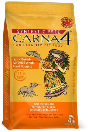 Carna4 Quick Baked Fish Nuggets Grain-Free Air-Dried Cat Food