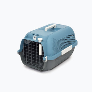 Catit Profile Voyager Cat Travel Carrier, Small, Blue-Gray