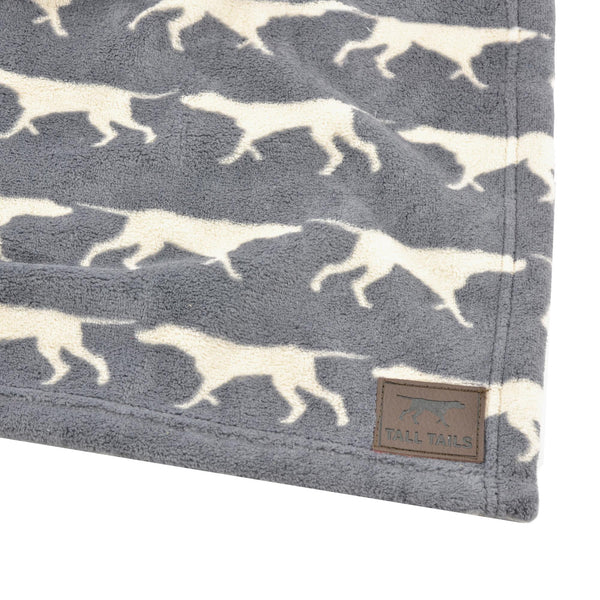Tall Tails Couverture pour chien en polaire Gris Icone