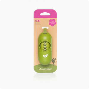 Earth Rated Distributeur pour sacs avec parfumés à la lavande inclus, 1-rouleau