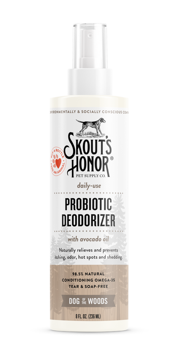 Skout's Honor Désodorisant probiotique pour chiens et chats, Dog of the Woods