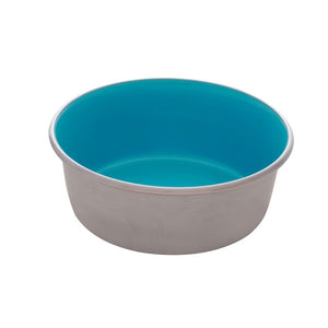 Dogit Stainless Steel Non-Skid Dog Bowl, Blue