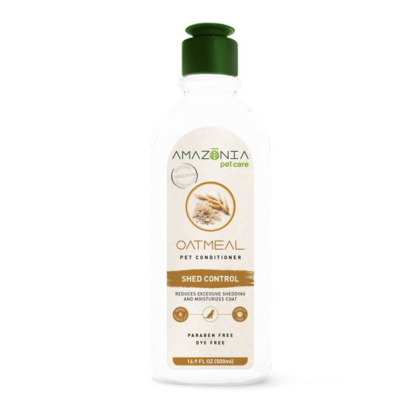 Amazonia Shampoing Pour Chien & Chat "Oatmeal" Pour La Peau Sèche & Démengeaisons, 16.9-oz