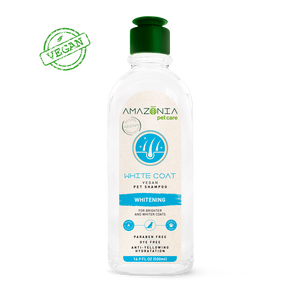 Amazonia Shampoing Pour Chien & Chat "White Coat" Blanchissant, 16.9-oz