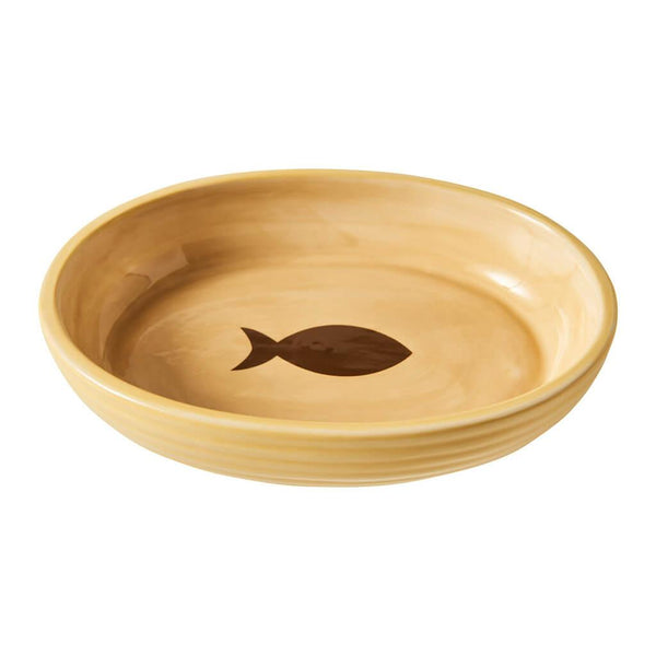 Ethical Pet Elegance Oval Cat Dish, Cream