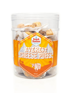 This & That Snack Station Everest Cheese Puffs Emballés Gâteries pour chiens