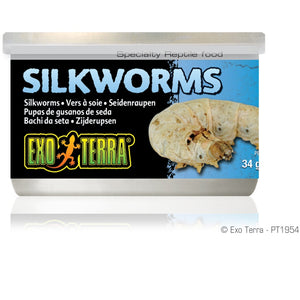 Exo Terra Silkworms Reptile Food