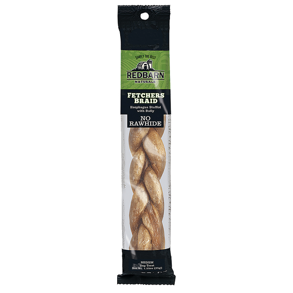 Redbarn Naturals Braided Fetchers, Medium