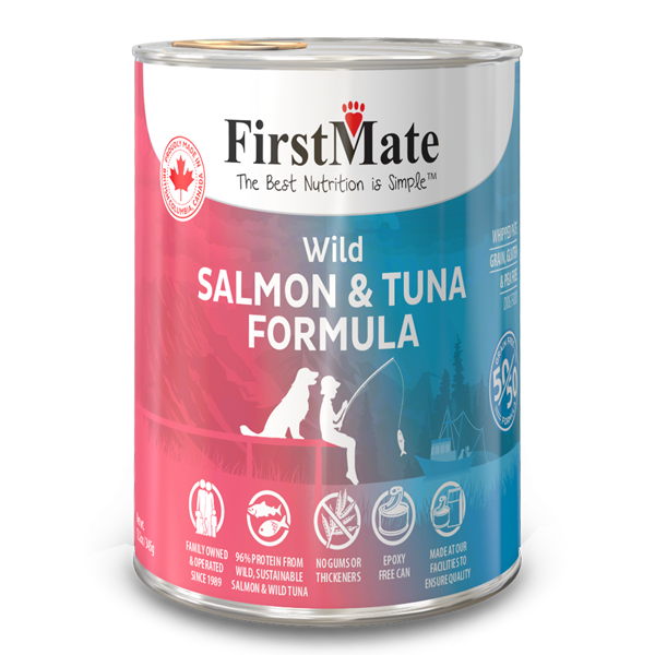 FirstMate 50/50 Salmon & Tuna Grain-Free Canned Dog Food