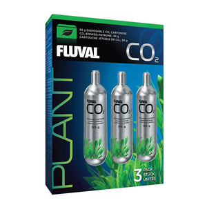 Fluval Pressurized CO2 Disposable Cartridge, 3 x 95 g