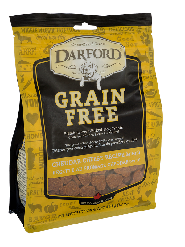 Darford Baked Cheddar Cheese Recipe Grain-Free Mini Dog Treats