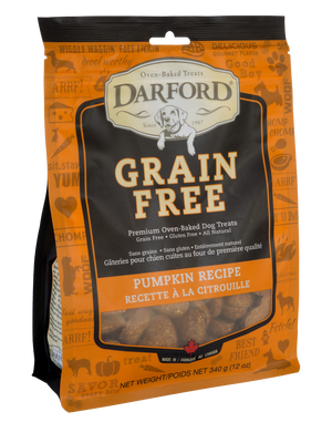 Darford Baked Pumpkin Recipe with Mixed Vegetables Grain-Free Dog Treats, 12-oz